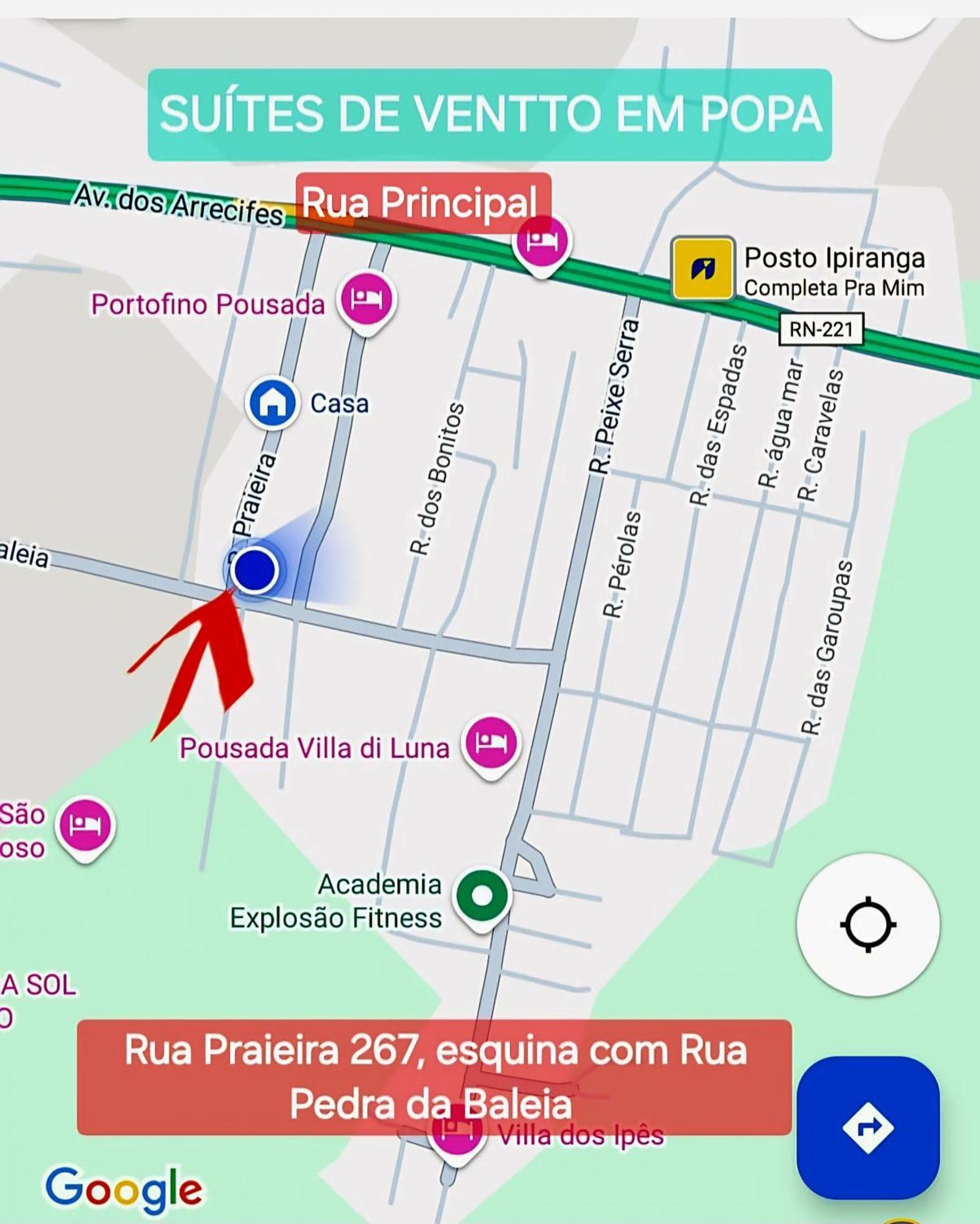 Suites De Ventto Em Popa - Sao Miguel Do Gostso Сао Мигел до Гостосо Екстериор снимка